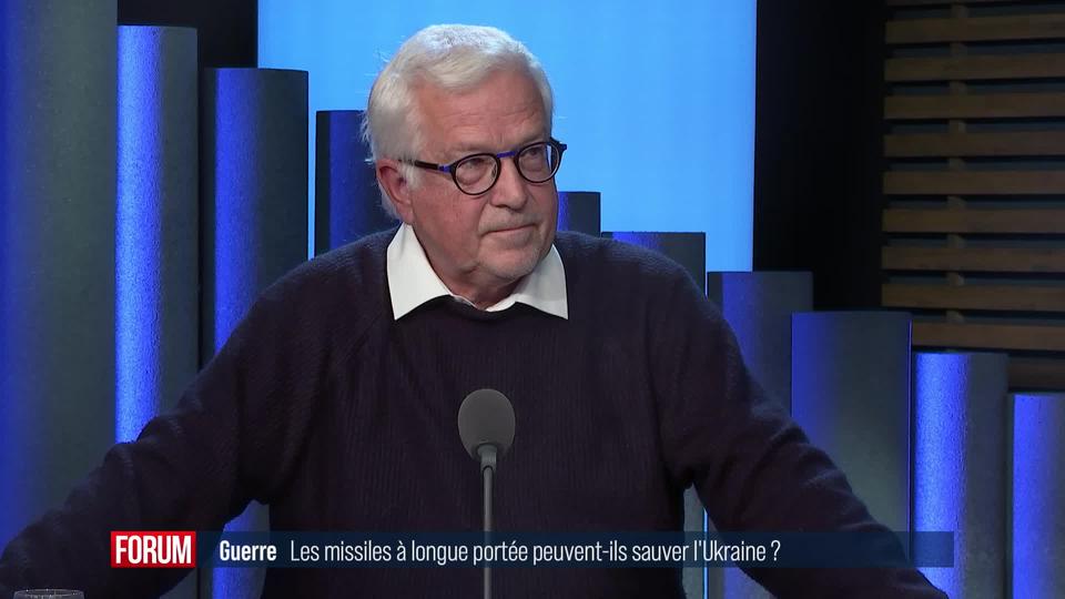 Des missiles américains à longue portée pourront être utilisés par l'Ukraine: interview d’Éric Hoesli