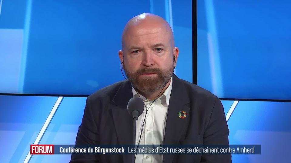 Pression russe sur la conférence sur la paix en Ukraine au Bürgenstock: interview de Nicolas Walder