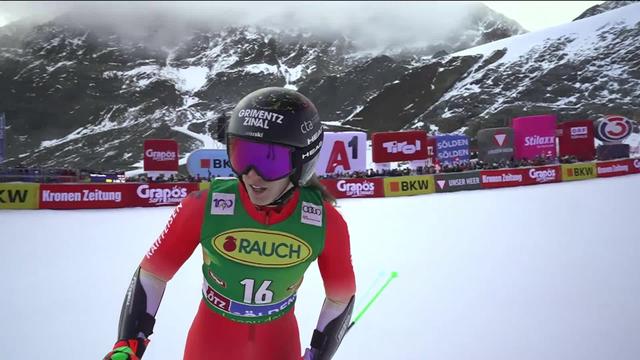 Sölden (AUT), géant dames, 1re manche: Camille Rast (SUI) qualifiée pour la deuxième manche