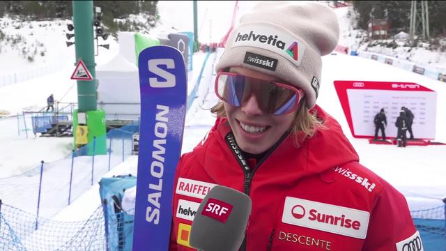 Ski alpin - Coupe du monde dames : retour sur les performances de Michelle Gisin  et de Camille Rast