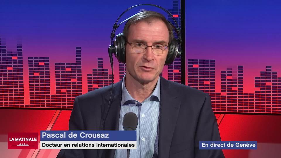 L'invité de La Matinale (vidéo) - Pascal de Crousaz, docteur en relations internationales et spécialiste du Proche-Orient