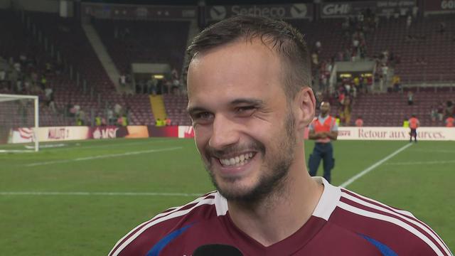 Barrages retour, Servette - Chelsea (2-1): Jérémy Guillemenot au micro de la RTS