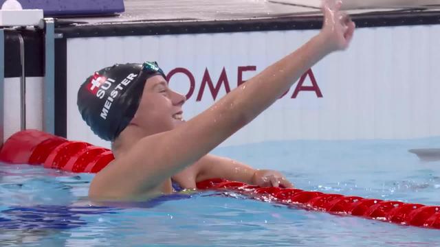 Paralympiques, natation, finale 400m dames (S6): Nora Meister (SUI) décroche la médaille d'argent en 5:16:53