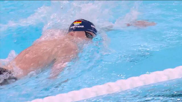 400m nage libre, finale messieurs: Lukas Maertens (GER) champion olympique en 3'41''78