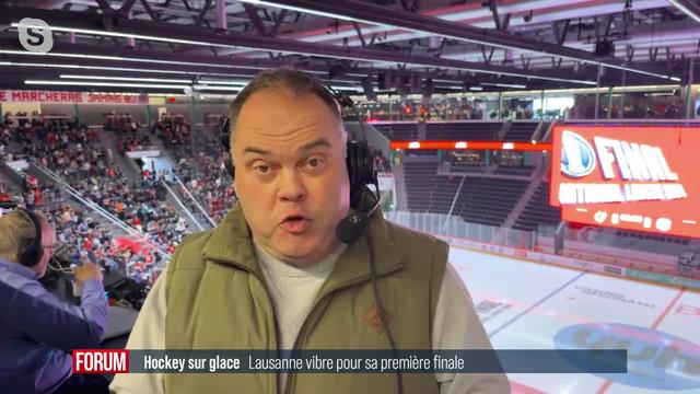 Hockey sur glace: Lausanne vibre pour sa première finale