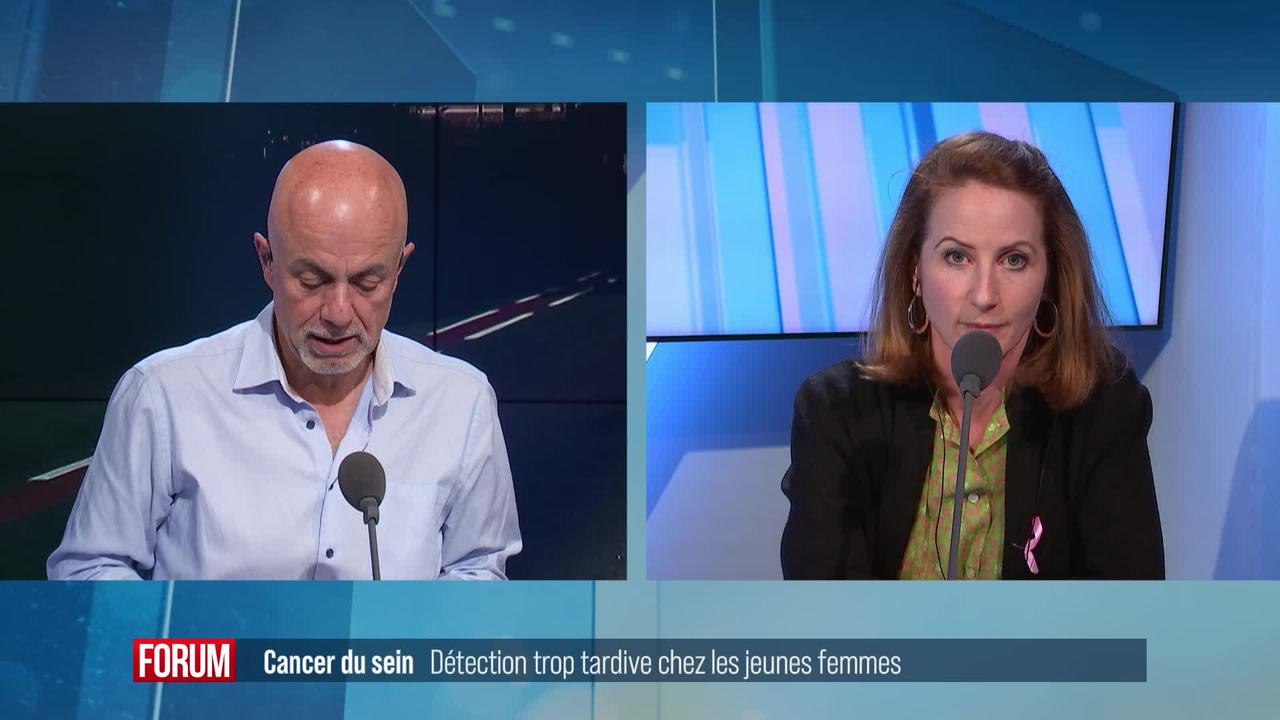 Seulement 20% des cancers du sein sont diagnostiqués avant 50 ans: interview de Sophie Gabus