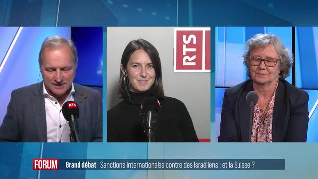 Le grand débat - La Suisse doit-elle reprendre les sanctions contre Israël?