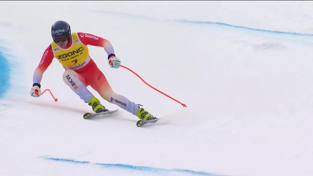 Val Gardena (ITA), Super-G messieurs: bonne manche de Stefan Rogentin (SUI)