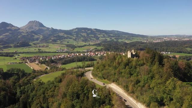 Retour en image sur la création au XIXe siècle de la route qui relie Bulle à Charmey