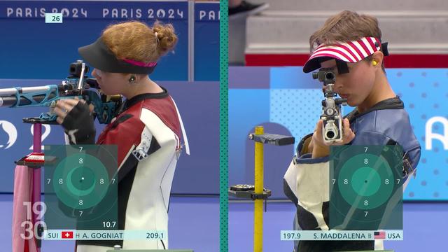 JO 2024 : la Jurassienne Audrey Gogniat a obtenu le bronze lors de l'épreuve du tir à la carabine à air comprimé à 10m