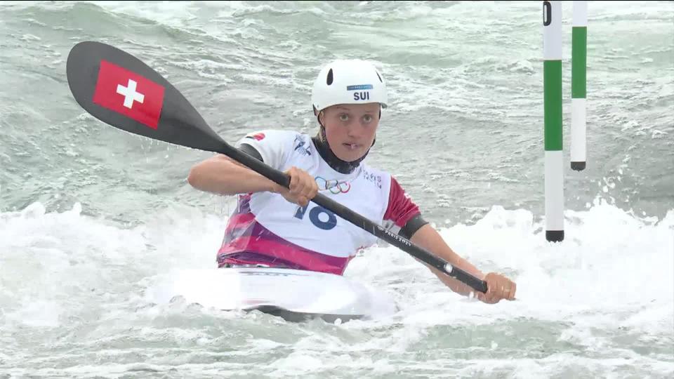 Caiaque slalom, 2ª rodada: Alena Marx (SUI) se classifica para as semifinais