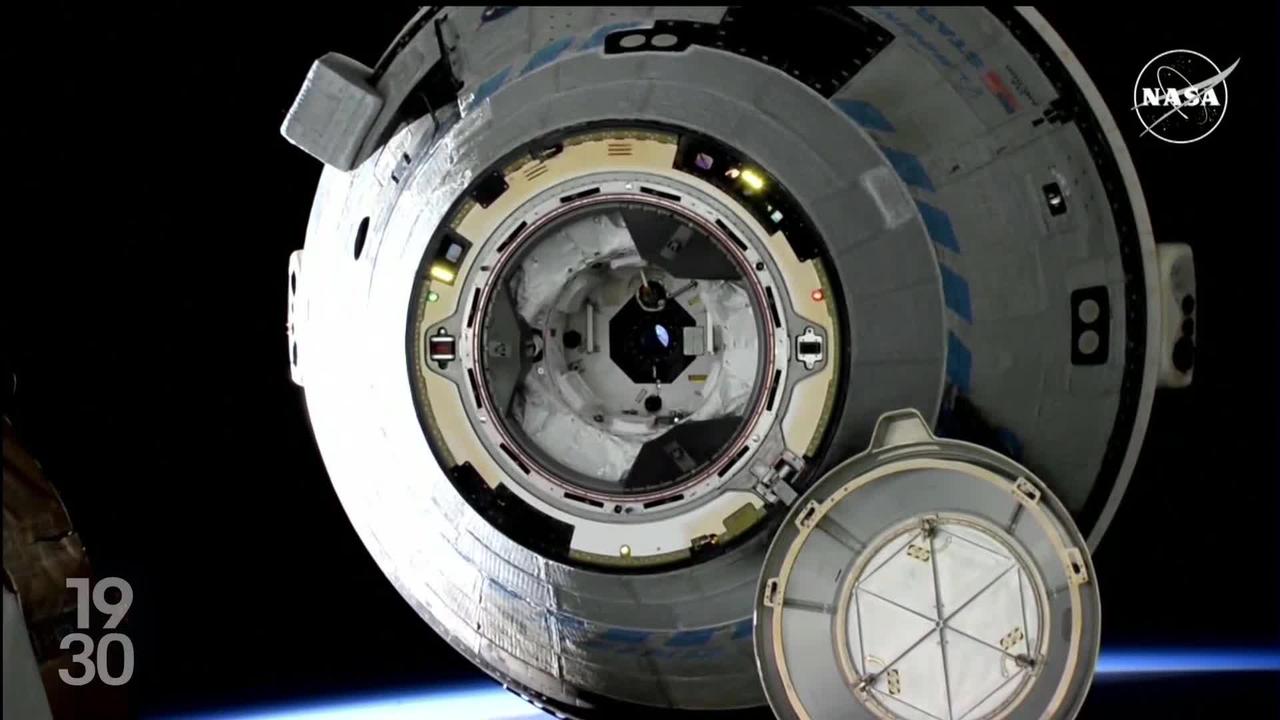 Les deux astronautes américains bloqués sur l'ISS en raison d'un problème sur la capsule Starliner ont donné hier une interview