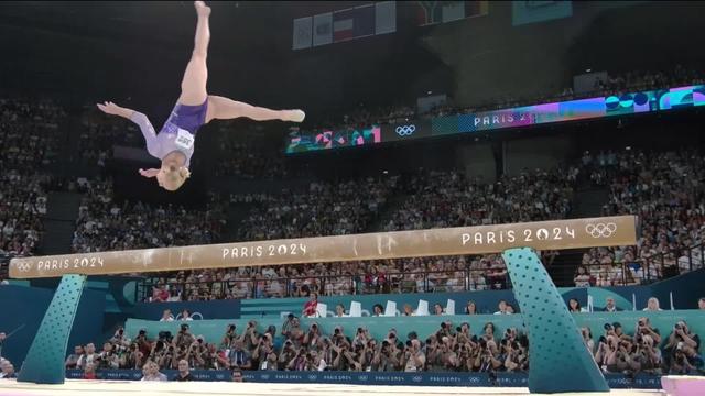 Finale, poutre dames: L'Italienne Alice D'Amato créer la surprise et remporte l'or, Simone Biles (USA) 5ème