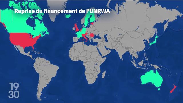 Alors que plusieurs pays ont repris leurs versements à l'UNRWA, la Suisse maintient le gel de sa contribution