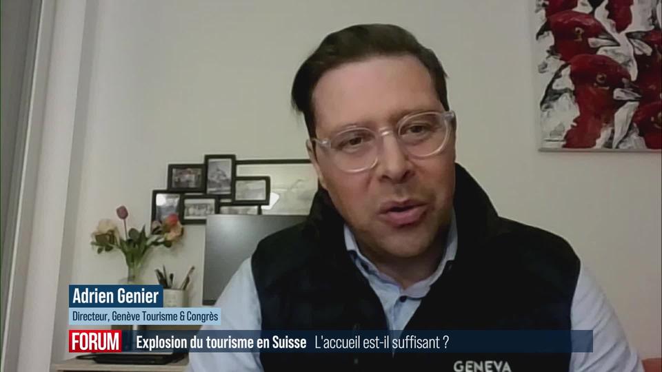 Record de nuitées du tourisme en Suisse: interview d'Adrien Genier