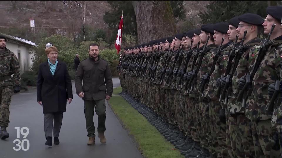 Première visite officielle en Suisse de Volodymyr Zelensky depuis le début de la guerre en Ukraine