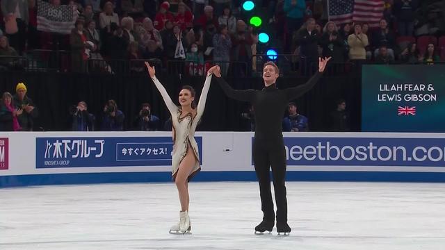 Montréal (CAN), danse sur glace: programme libre: la paire Madison Chock et Evan Bates (USA) sacrée champions du monde avec un total de 222.20 points