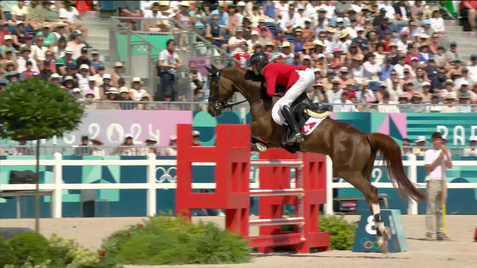 Concours complet individuel, saut d'obstacles, finale: Felix Vogg (SUI) se classe 8e