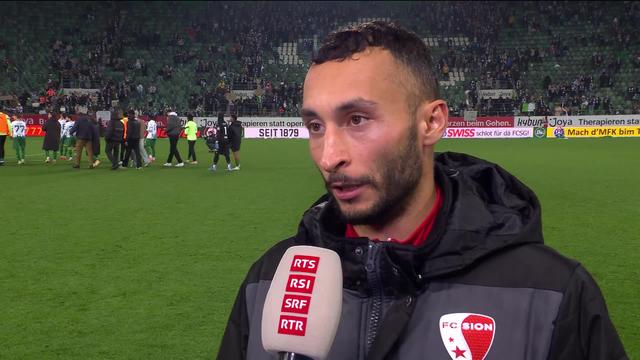 13e journée, St-Gall – Sion (1-1): le buteur sédunois Ali Kabacalman revient sur ce match nul