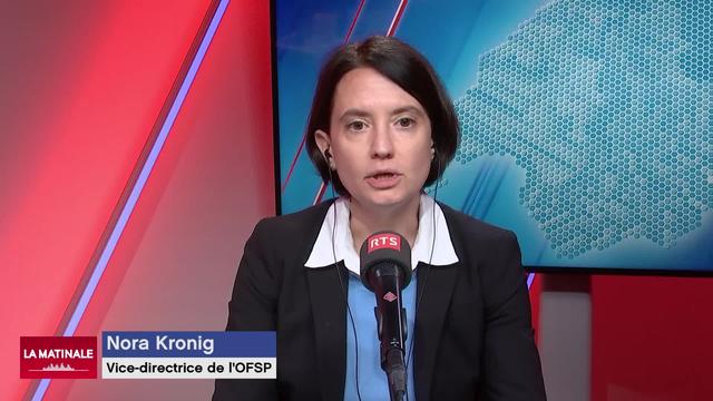 L'invitée de La Matinale (vidéo) - Nora Kronig Romero, vice-directrice de l’Office fédéral de la Santé publique