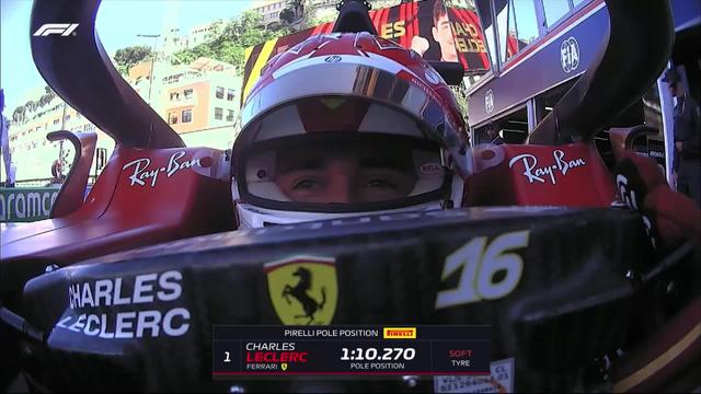GP de Monaco (#8), Q3: Charles Leclerc (MON) décroche la pole à domicile