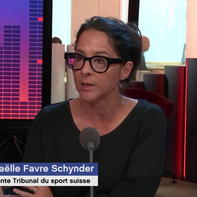 L'invitée de La Matinale (vidéo) - Raphaëlle Favre Schnyder, présidente de la fondation Tribunal du sport suisse