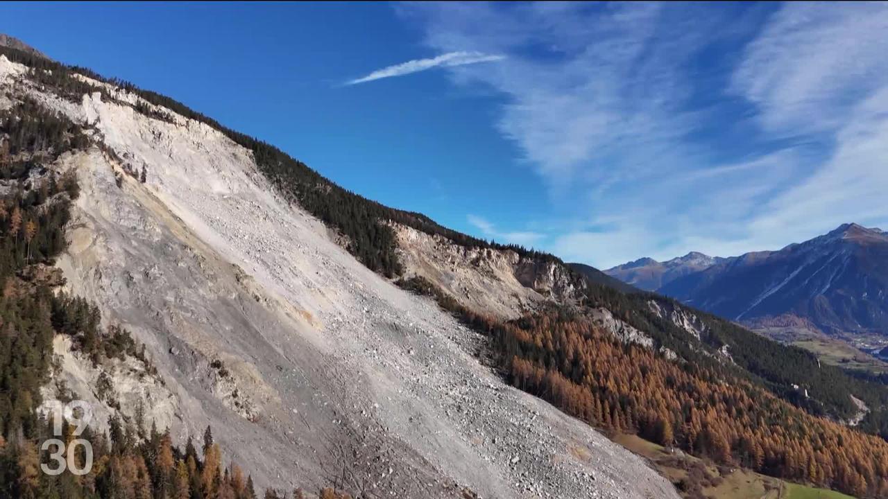 Face à la menace d'un éboulement, les habitants de Brienz ont dû évacuer le village dimanche