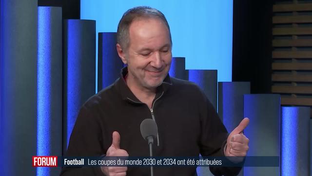 Football: l'organisation de la Coupe du monde 2034 est attribuée à l’Arabie Saoudite. Interview de Nicolas Bancel