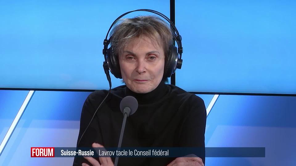 Moscou rejette les bons offices helvétiques: interview de Micheline Calmy-Rey