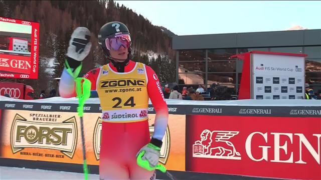 Alta Badia (ITA), slalom messieurs, 1re manche: Tanguy Nef (SUI) se bat pour le top-15 provisoire