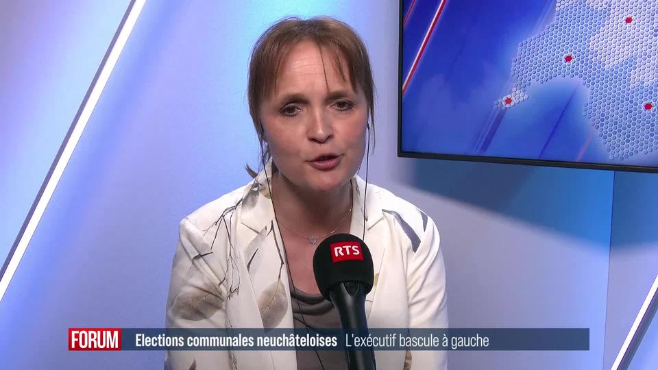 Victoire de la gauche aux élections communales de Neuchâtel: interview de Violaine Blétry-de Montmollin