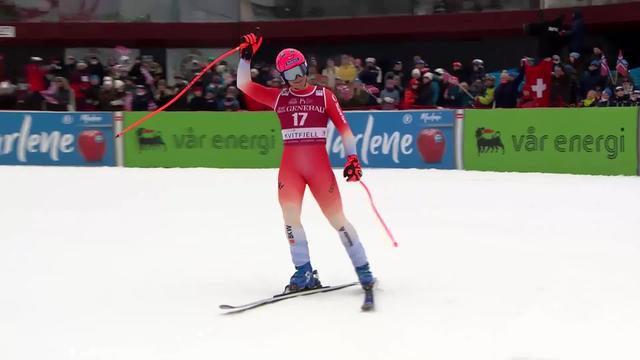 Kvitfjell (NOR), super-G messieurs: Arnaud Boisset (SUI)