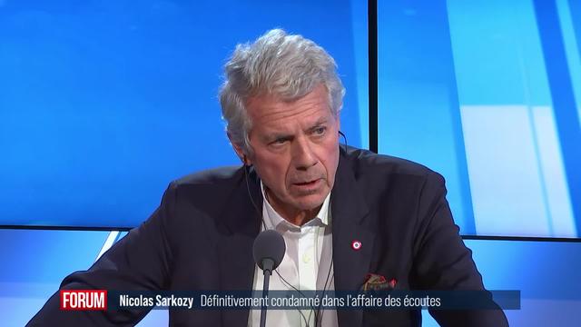 L’ex-président français Nicolas Sarkozy condamné à un an de prison avec bracelet électronique: interview de Nicolas de Ziegler (vidéo)