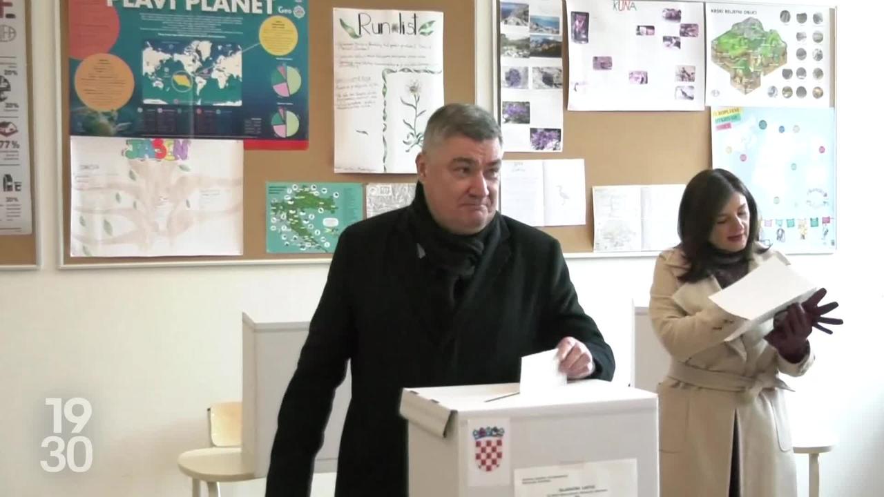 En Croatie, le président sortant Zoran Milanovic a remporté l’élection présidentielle dès le premier tour avec près de 52 % des voix