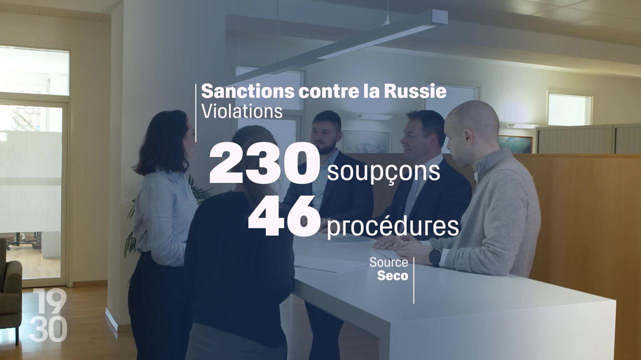 La Suisse s’active pour mieux surveiller le respect de la mise en œuvre des sanctions contre la Russie