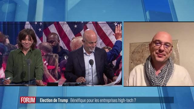 L'élection de Donald Trump sera-t-elle bénéfique aux entreprises high tech? Interview d’Olivier Estzscheid