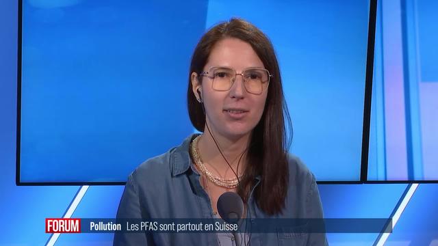 Quels risques avec les PFAS en Suisse? Interview de Giulia Carlini