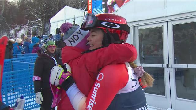 Killington (USA), slalom dames, 2e manche: Mélanie Meillard (SUI) dans le top-5