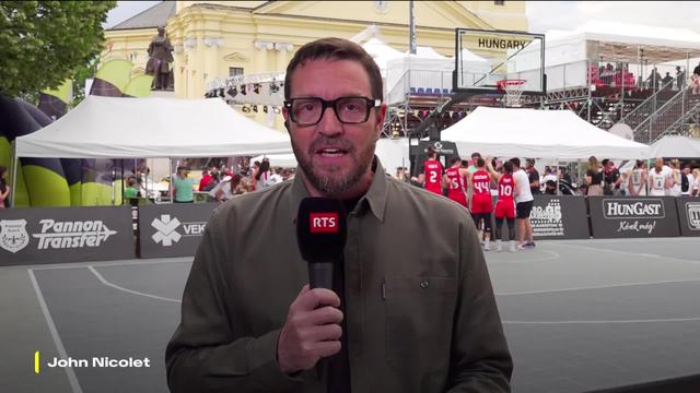 Basketball: John Nicolet revient sur les performances suisses en 3x3