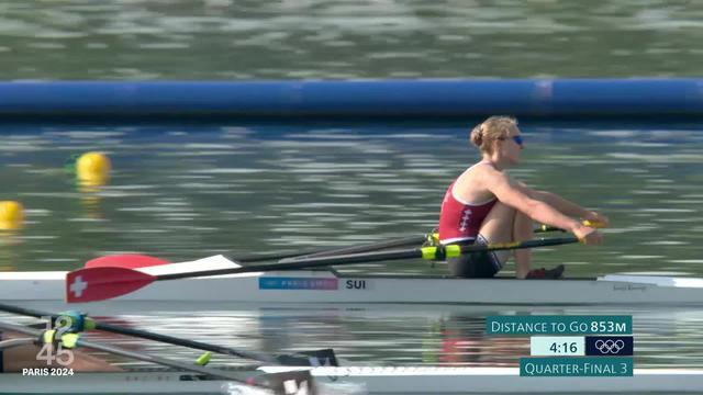 En aviron, la Bernoise Aurelia-Maxima Janzen s’est qualifiée ce matin pour les demi-finales