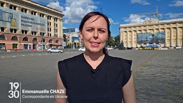 Emmanuelle Chaze, correspondante de la RTS en Ukraine, analyse les objectifs de l’offensive ukrainienne dans la région de Koursk en Russie