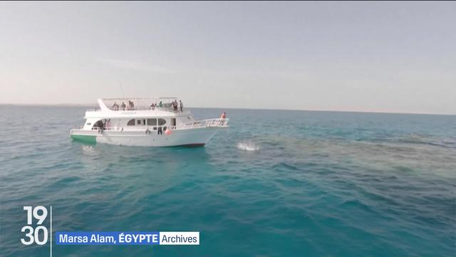 Un bateau transportant 31 touristes et 14 membres d'équipage a coulé au large de la station balnéaire égyptienne de Marsa Alam, dans la mer Rouge