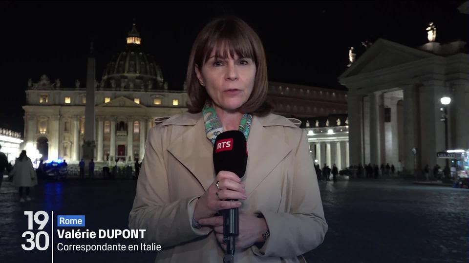 Valérie Dupont en direct de Rome analyse les dernières informations sur l'état de santé du pape