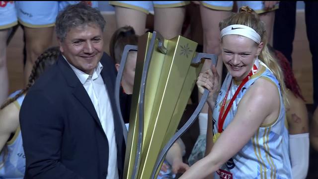 Basketball, Coupe de Suisse, finale dames: Elfic Fribourg battent le BBC Troistorrents 78 à 61