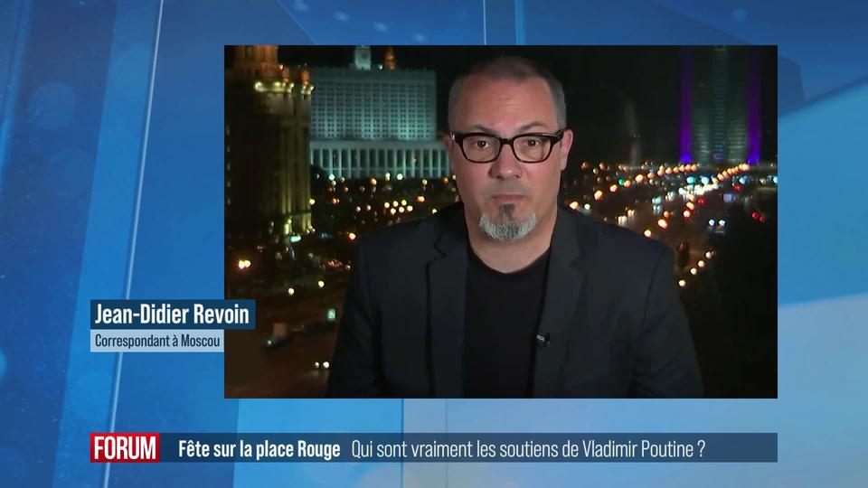 Reportage à la rencontre des Russes qui célèbrent Vladimir Poutine et l’annexion de la Crimée sur la place Rouge de Moscou