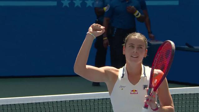 1-4 de finale, P.Badosa (ESP) - E.Navarro (USA) (2-6,5-7): l'Américaine décroche sa première qualification dans une demi-finale de Grand Chelem