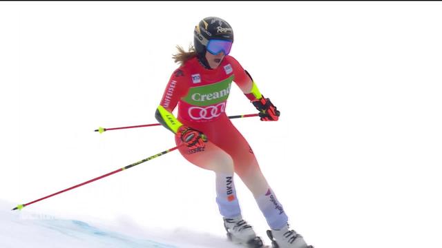 Ski alpin, coupe du monde, géant dames: victorieuse à Soldeu, Lara Gut Behrami (SUI) réalise une excellente opération comptable