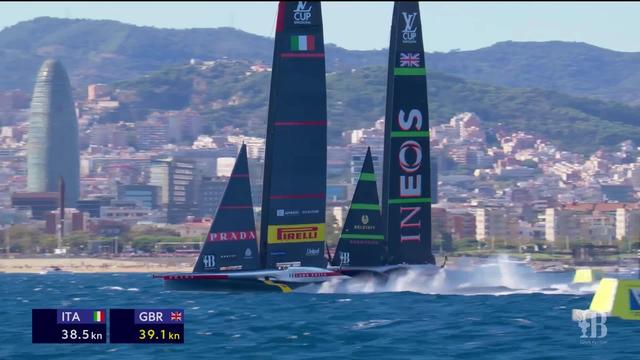 Voile, finale Coupe Louis Vuitton, jour 3, régate 4: 2-2 entre l’Italie et la Grande-Bretagne