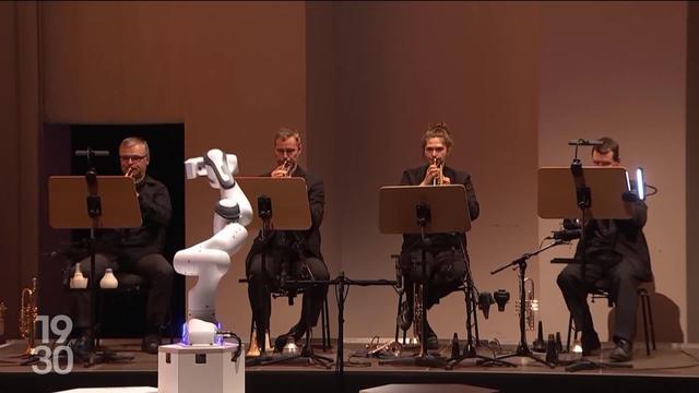 Pour son 25e anniversaire, l’orchestre symphonique de Dresde propose un concert dirigé en partie par un robot