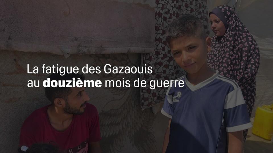 La fatigue des Gazaouis au douzième mois de guerre